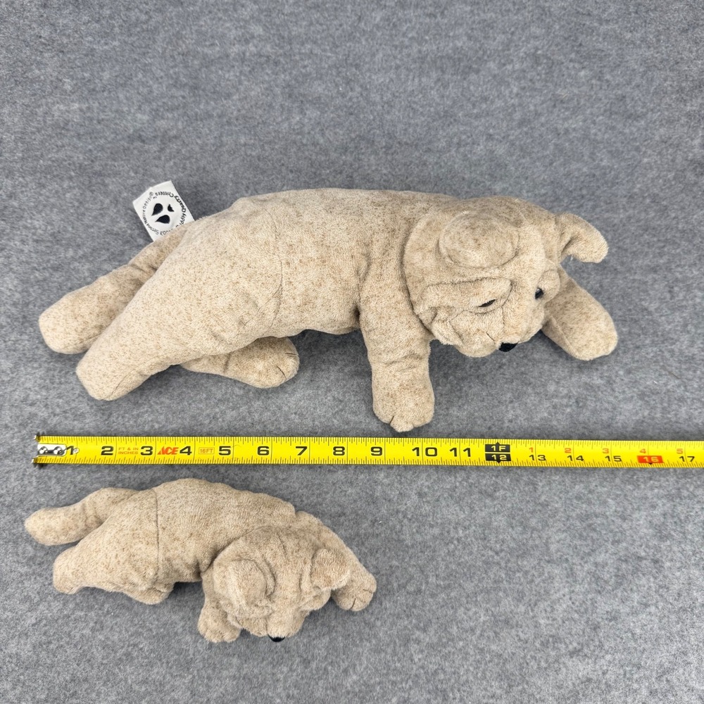 Second Nature Design Cuddly Quarry Critters 2003 Candy the Cat and Kitten Plush - Picture 7 of 9